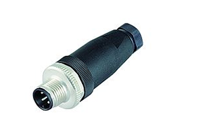 M12 Circular Connectors, Screw Terminals, 3 Pin Male Connector