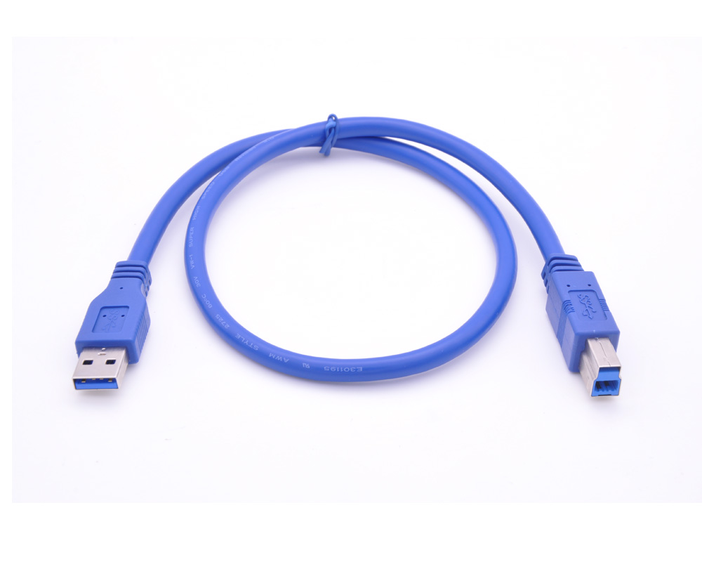 USB 3.0 Printer Cable, Type A male to B male Data Charging Cable