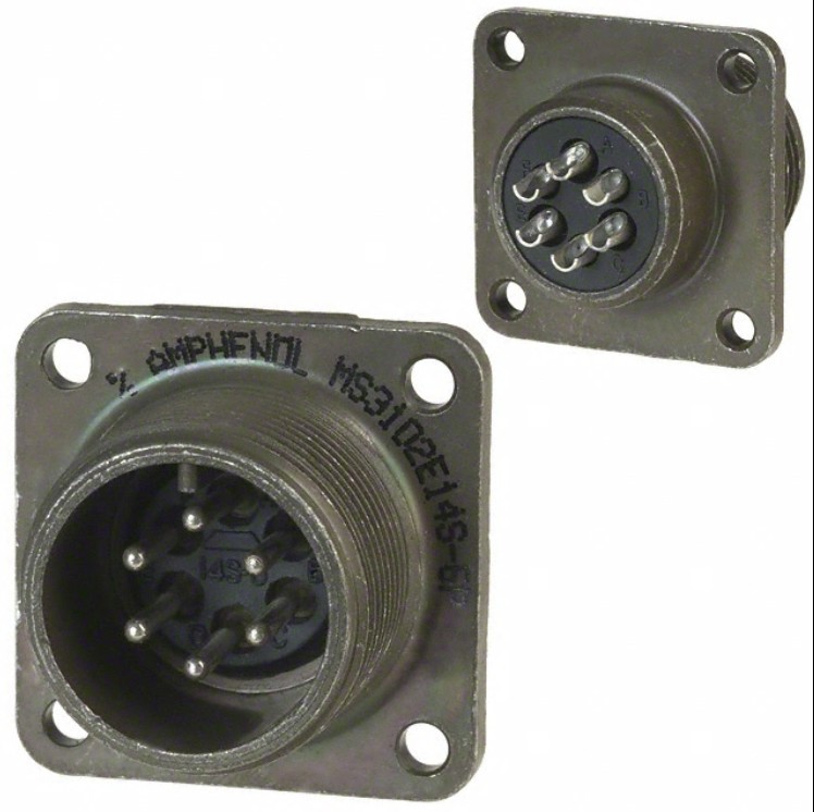 Military waterproof aerospace connector