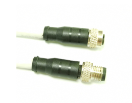 M8 B-Coded cable M TO F 4pin 5Pin 6Pin 8 core